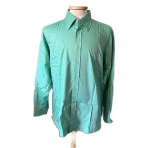 Taccaliti Extra Large Green Button Front Shirt Made in Italy